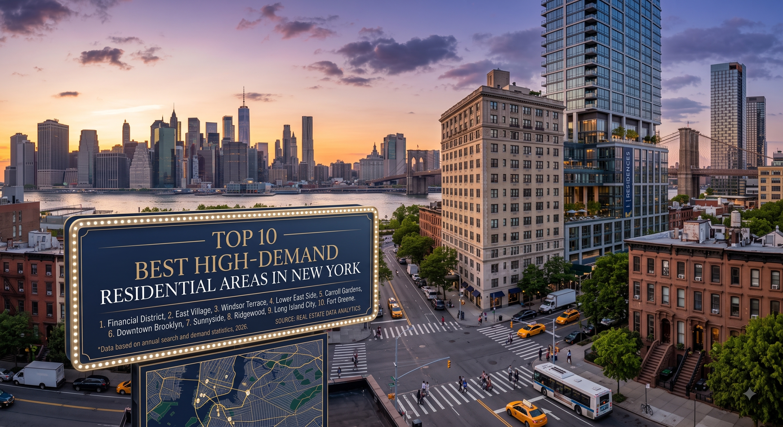 Top 10 Best High-Demand Residential Areas In New York